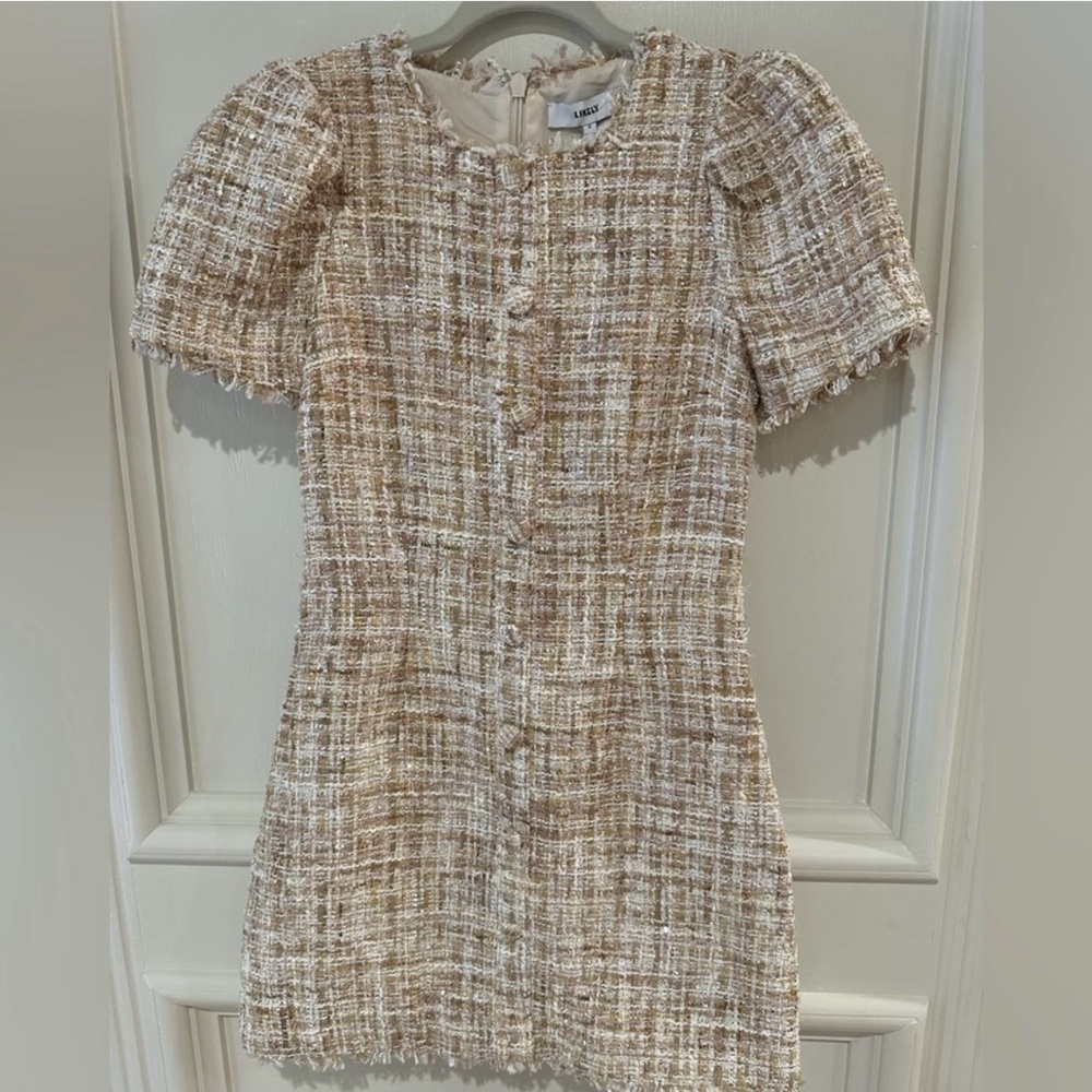 Likely Tweed Dress NEW WITH TAGS - Picture 5 of 6